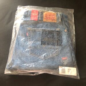 Levi's 505 Regular Straight Cut Mens Jeans